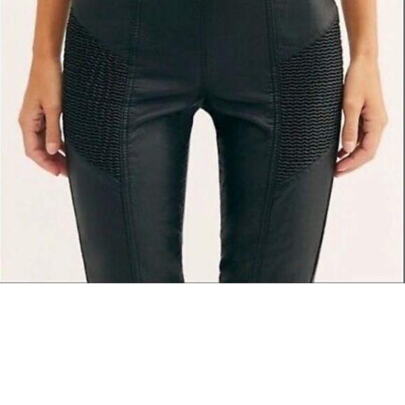 Free People Kalin Moto faux leather pants - Picture 13 of 13